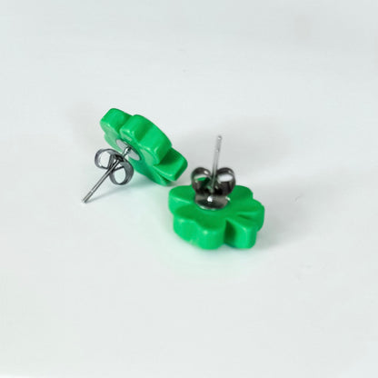 Shamrock Stud Earrings