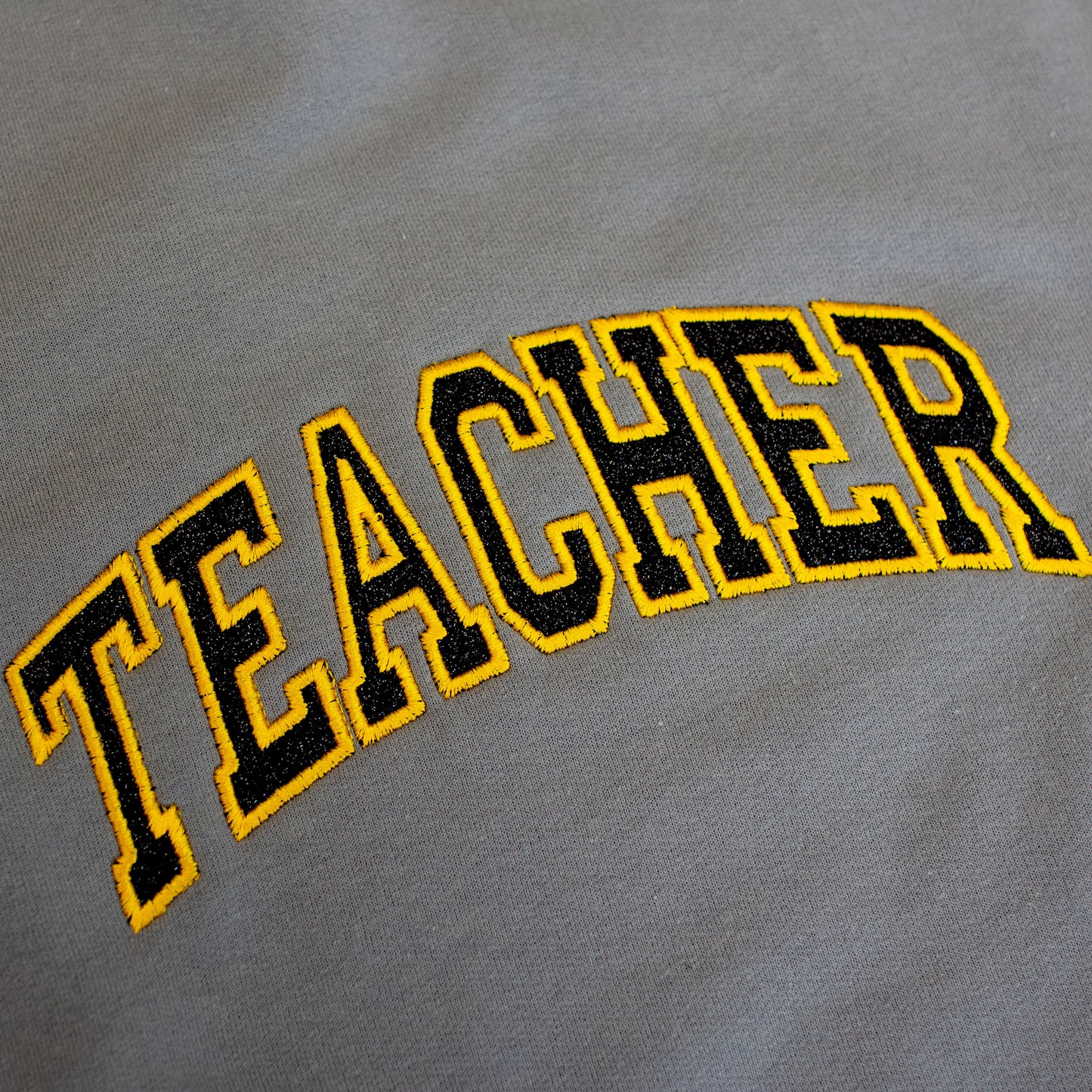 Teacher GLITTER Crewneck