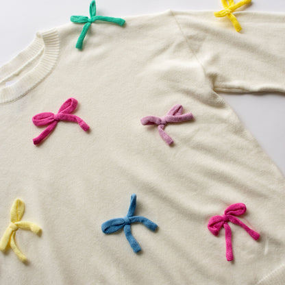 Bow Knot Oversized Sweater