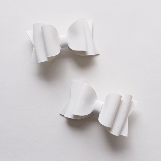 2.75" Pigtail Set - White